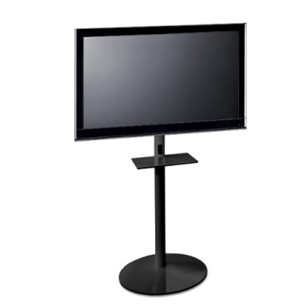 OM0293N - PIANTANA TV ITB COD. OM0293N H1480 COLORE NERO CON MENSOLA AMOVIBILE