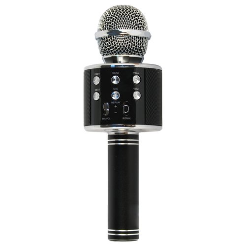 Image of Microfono a filo Xtreme Videogames 27837 KARAOKE Hollywood Black