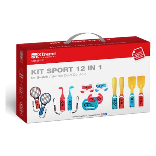 Image of Set videogioco Xtreme Videogames 95649 SWITCH Kit Sport 12in1 New Edit