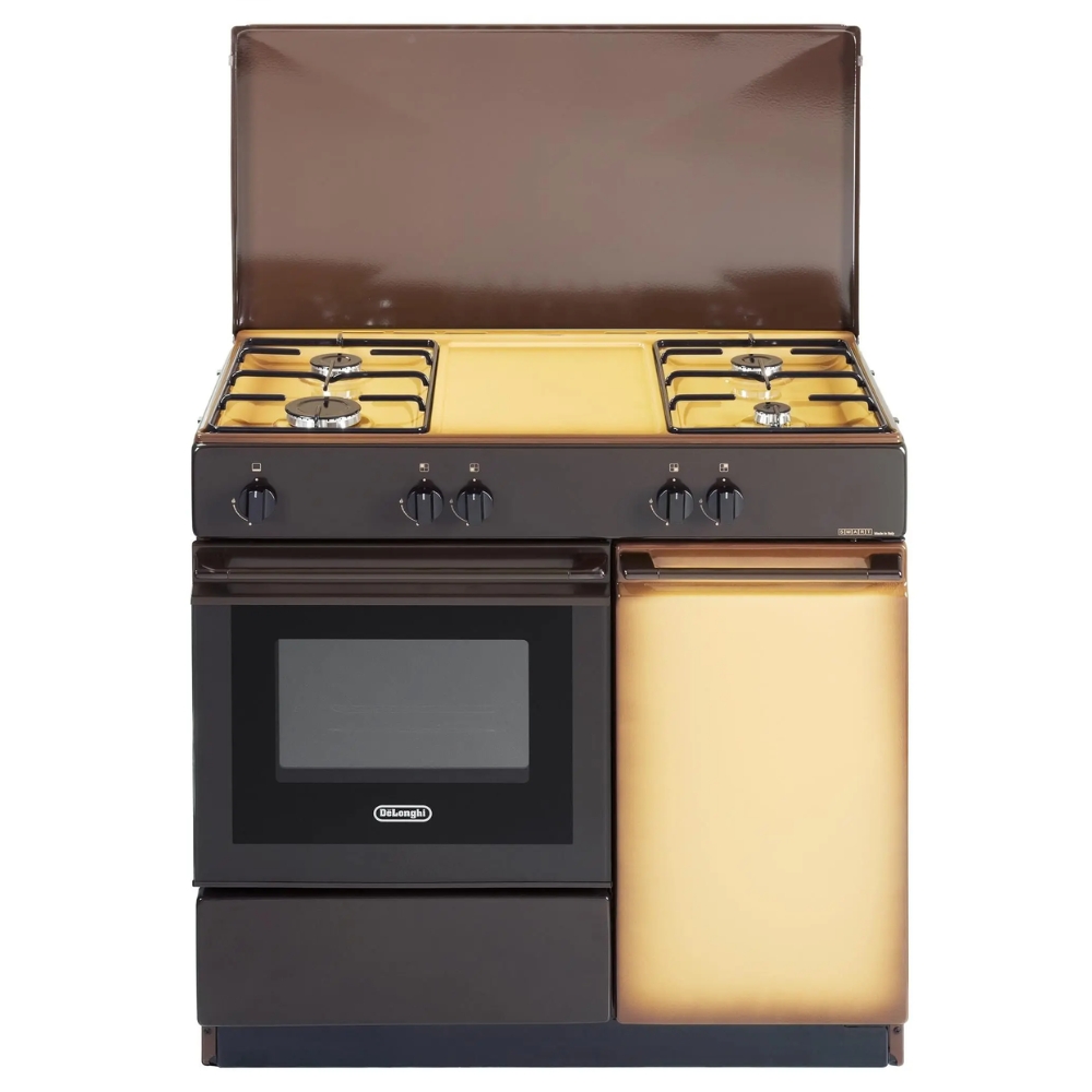 DeLonghi SGK854NM Cucina libera installazione 86x50 Piano cottura a Gas 4 Fuochi Forno Elettrico 44L Classe A Copertone - SGK 854 NM