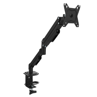 BRACCIO UNIVERSALE A GAS PER MONITOR GEKO BY ATLANTIS P022-D306ASN 13-32 VESA 75x75/100x100 8KG Vert 90° Oriz 180° Pivot 360°