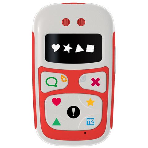 Image of GIOMAX Baby Phone U10 Cellulare Display 1.1 Dual band con GPS Roso - Italia