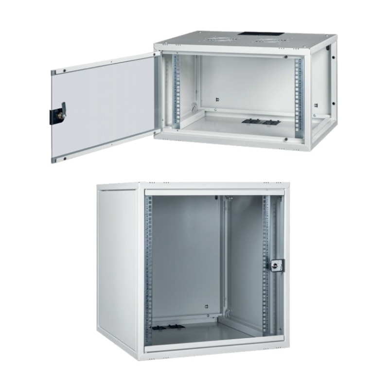 LK1912U45P - ARMADIO RACK 19 DA 12 UNITA - PROFONDITA 450MM - DA ASSEMBLARE - GRIGIO