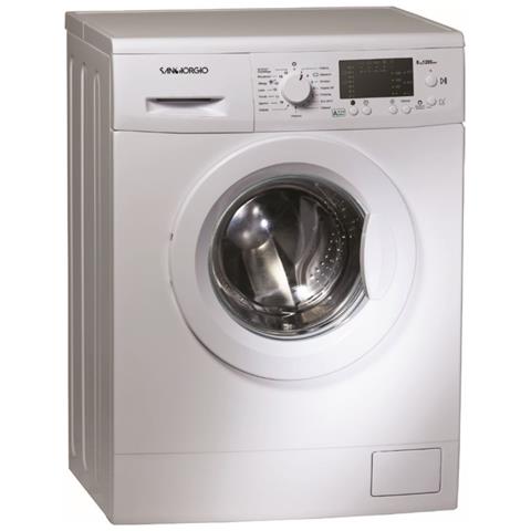 Image of SanGiorgio F812L lavatrice Libera installazione Caricamento frontale Bianco 8 kg 1200 Giri/min A+++