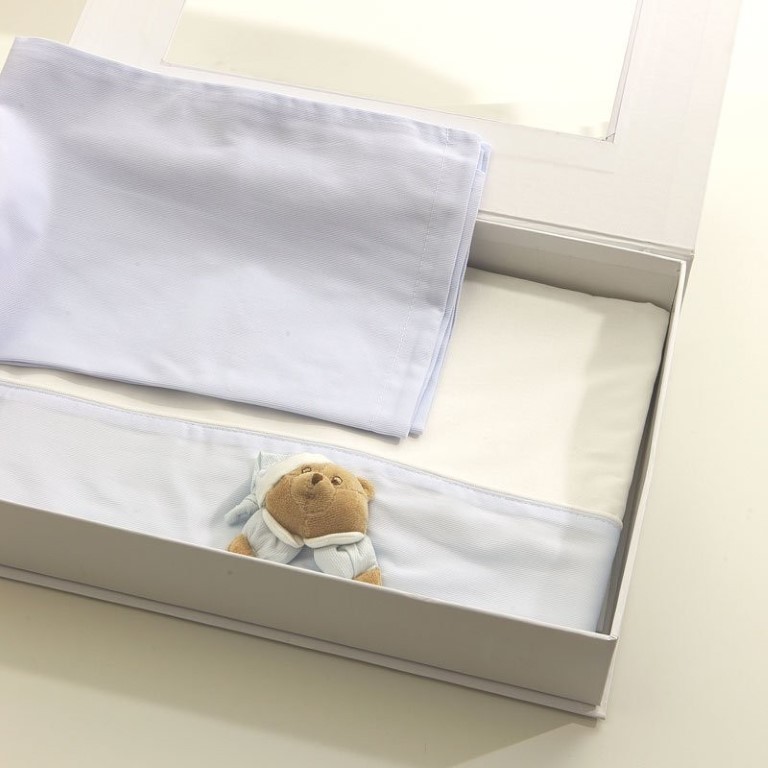 LENZUOLA CARROZZINA PUCCIO AZZ 12815A