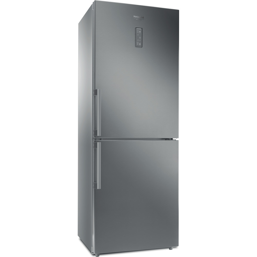 Image of Hotpoint HA70BE 31 X frigorifero con congelatore Libera installazione 462 L F Acciaio inossidabile