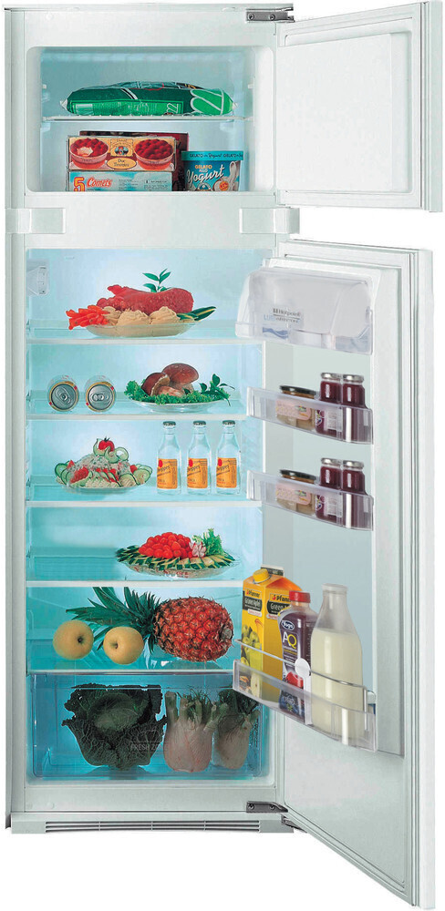 Image of Hotpoint T 16 A2 D/HA 1 frigorifero con congelatore Da incasso 239 L F Acciaio inossidabile