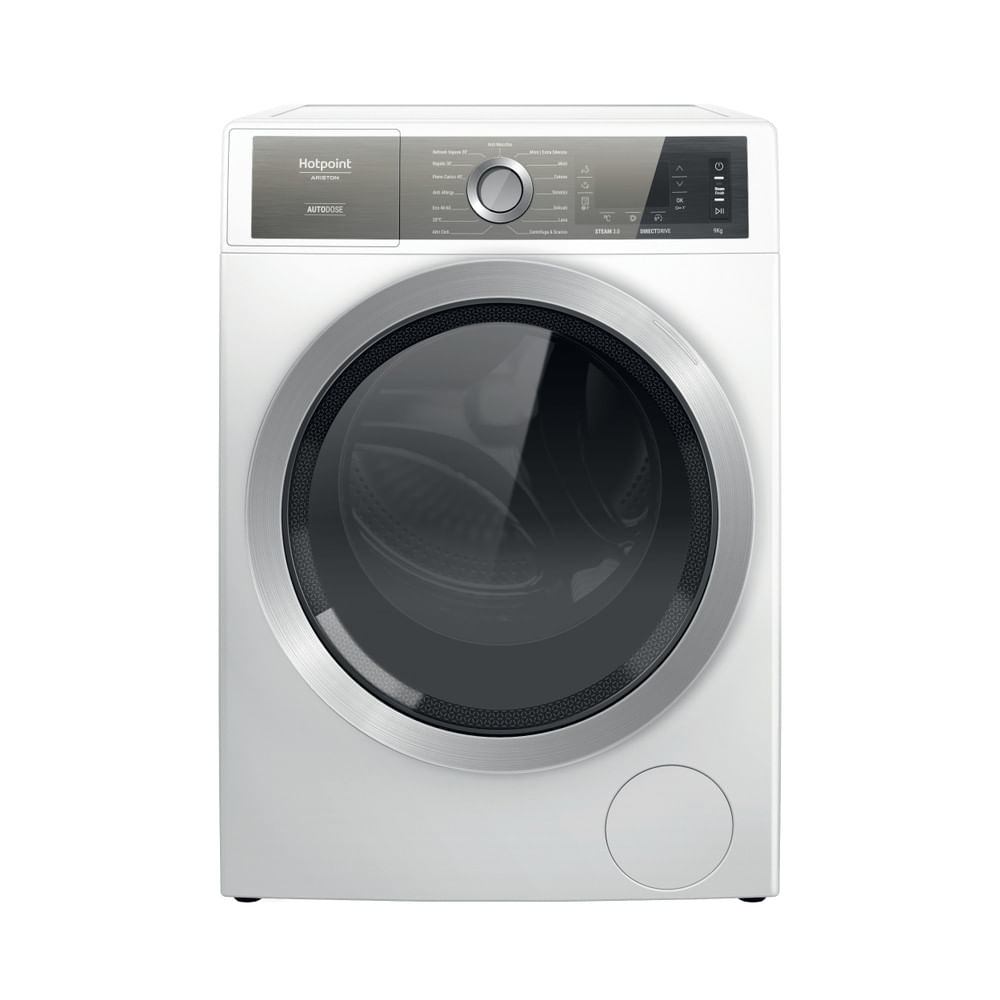 Image of Hotpoint H7 W945WB IT lavatrice Caricamento frontale 9 kg 1400 Giri/min Bianco