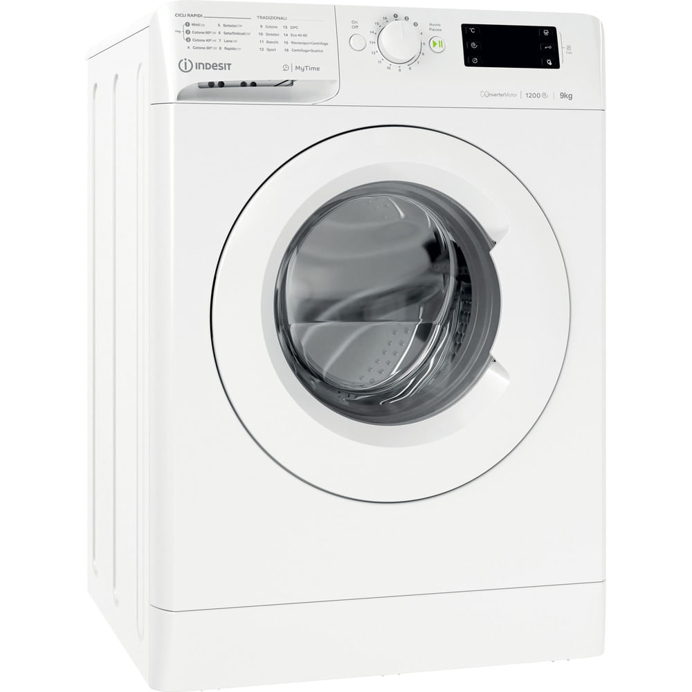Image of Indesit MTWE 91285 W IT lavatrice Caricamento frontale 9 kg 1200 Giri/min B Bianco