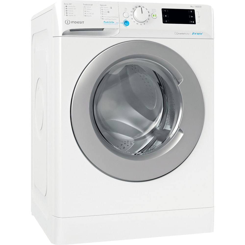 Image of Indesit BWE 91486X WS IT lavatrice Caricamento frontale 9 kg 1400 Giri/min A Bianco