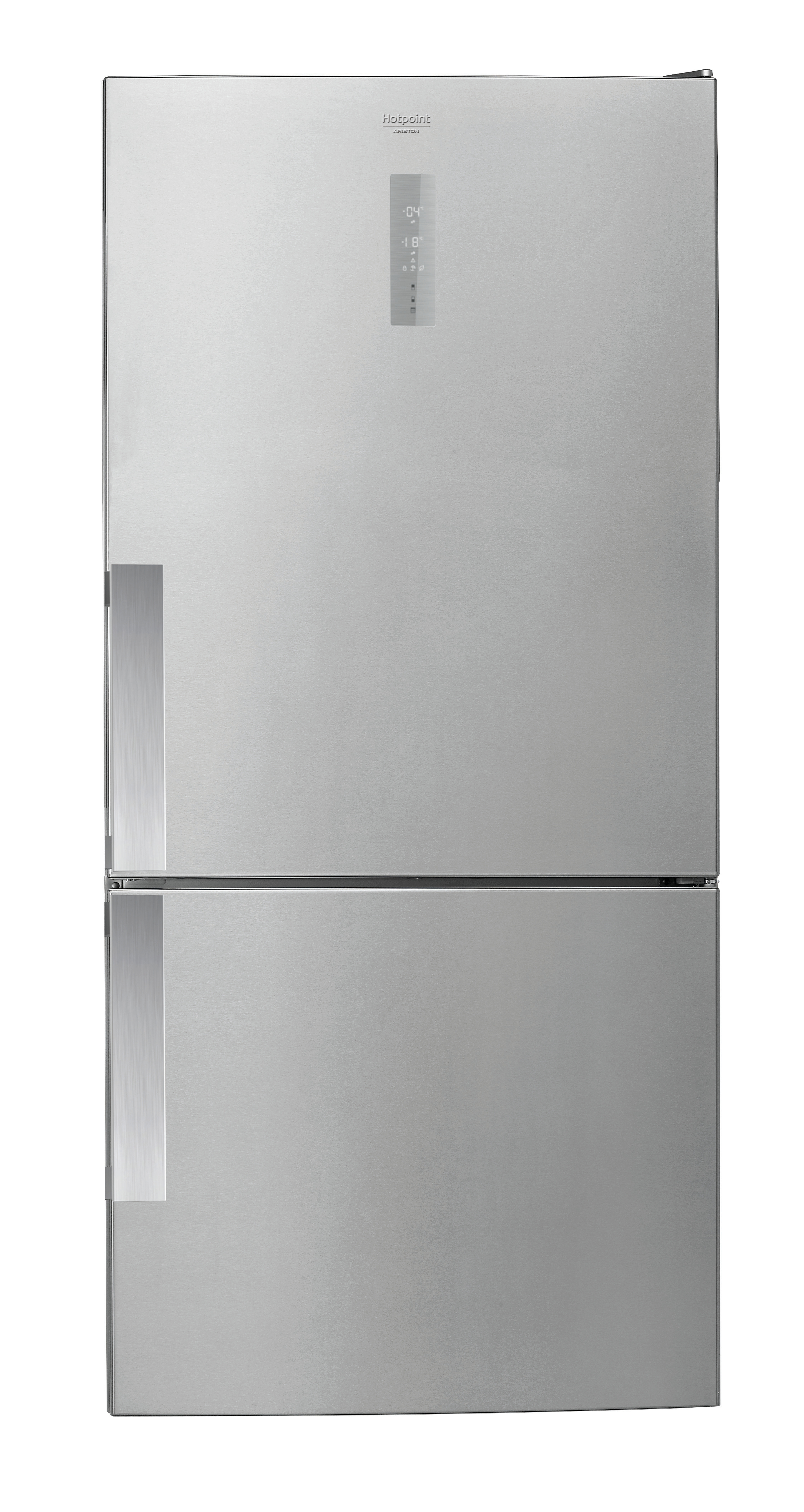 Image of Hotpoint HA84BE 72 X frigorifero con congelatore Libera installazione 588 L E Stainless steel