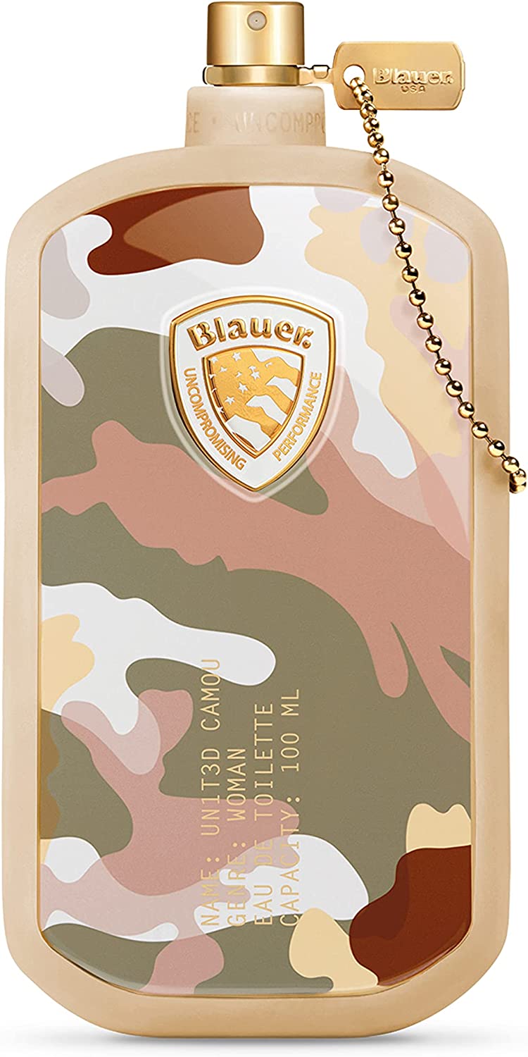 Eau de parfum donna Blauer Camou Vapo Spray Donna 100 ml
