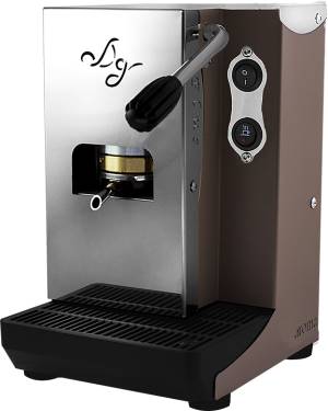 Aroma Plus Basic Macchina da Caff� Cialde 44mm Tortora