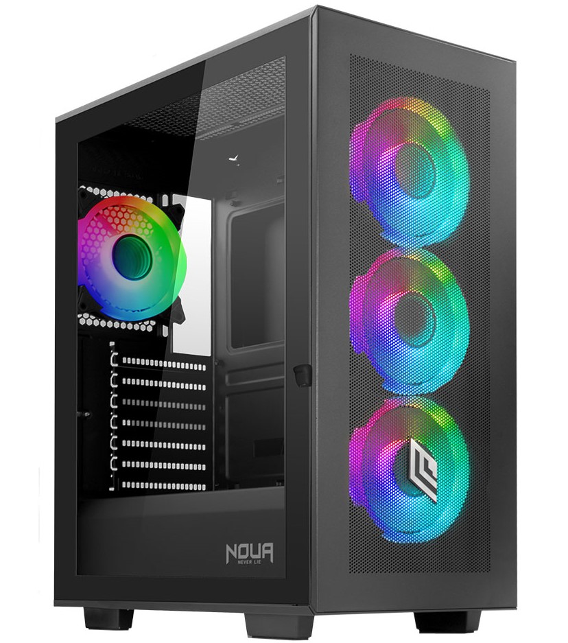 Case mid-tower no psu utopia f502 1u3 2u2