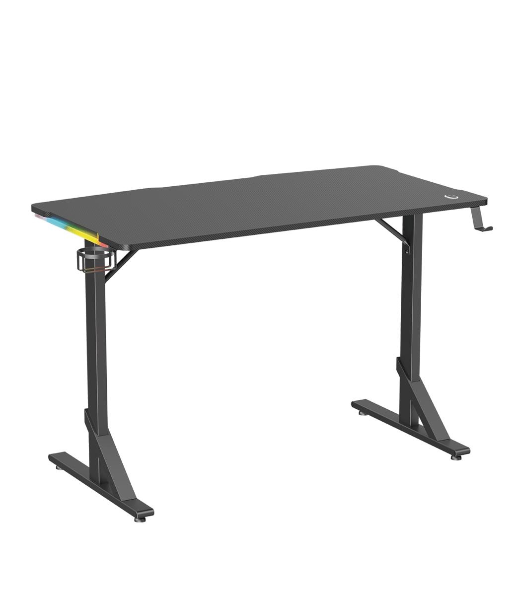 SCRIVANIA GAMING NOUA AIM  ILLUMINAZIONE RGB 1120*600*750MM