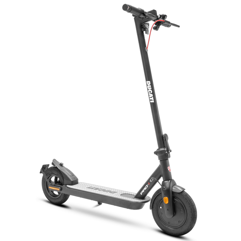 DUCATI E-SCOOTER JUNIOR JET - MONOPATTINO ELETTRICO - ETA 6+ - MOTORE 95W - ALLUMINIO - FRENI E-BRAKE - RUOTE 6.3 SOLIDI - VELOCITA 12KM/H