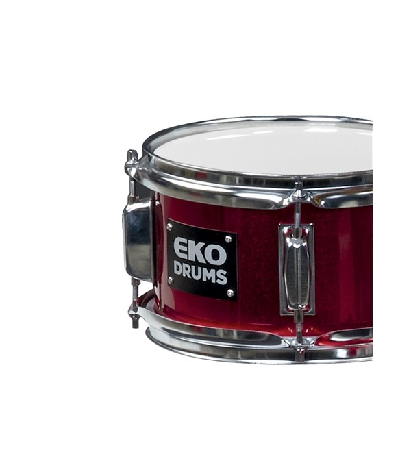 Image of Batteria acustica Eko ED-200 Drum Kit Metallic Red 4 pz. Metallic red
