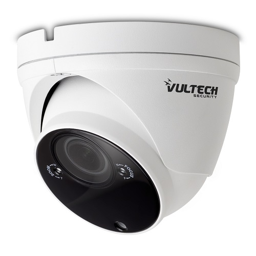 Vultech Security Telecamera Universale 2MP 1080P 4 in 1 AHD Dome ottica varifocale 2,8 - 12mm
