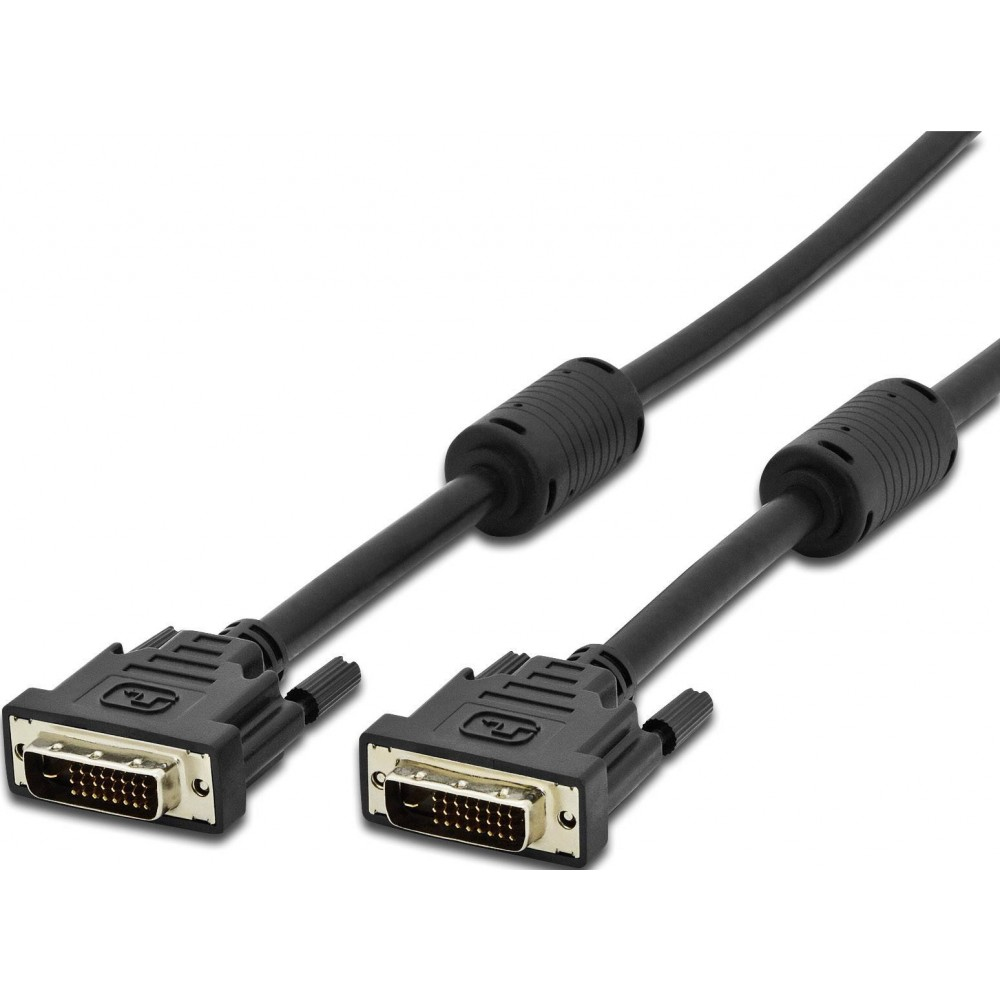 Image of Techly Cavo DVI digitale Dual Link (DVI-D) con ferrite 15 m (ICOC DVI-8115F)
