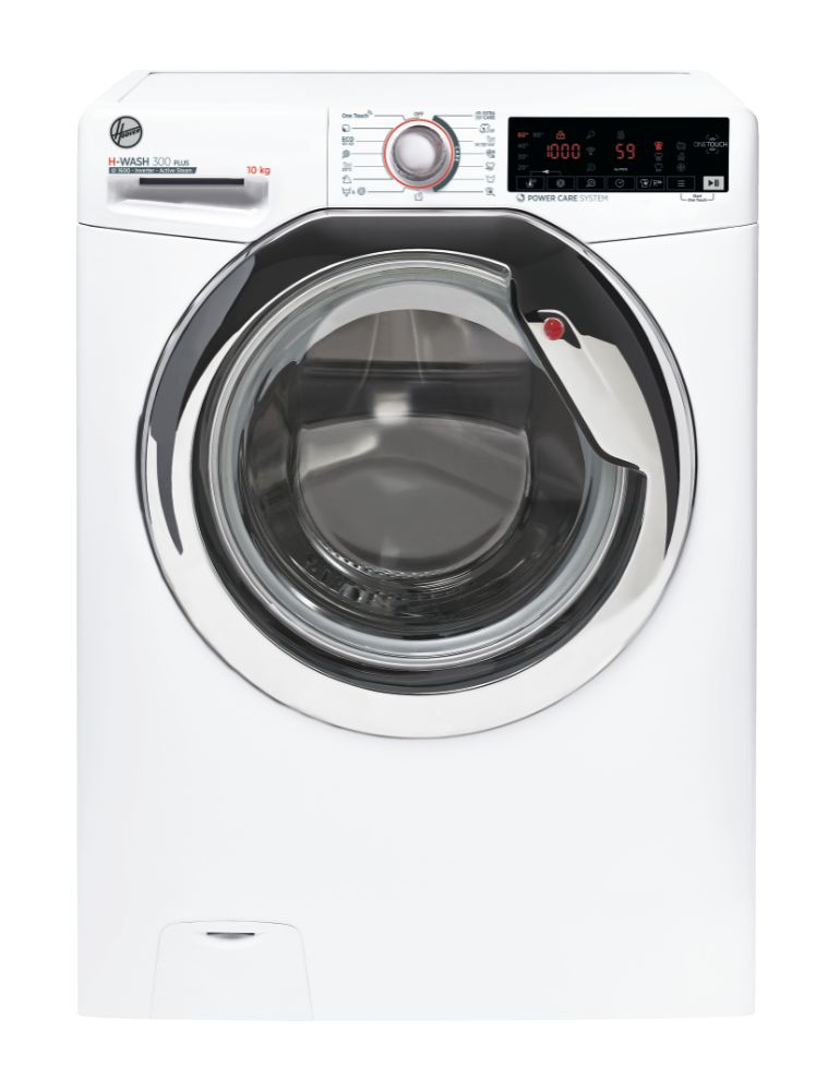 Image of Hoover H-WASH 300 PLUS H3WS610TAMCE/1-S lavatrice Caricamento frontale 10 kg 1600 Giri/min Bianco