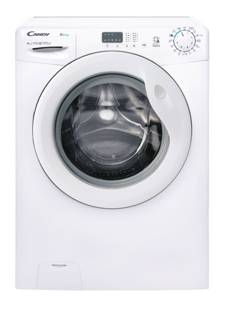 Image of Candy Easy EY4 1061DE/1-S lavatrice Caricamento frontale 6 kg 1000 Giri/min D Bianco