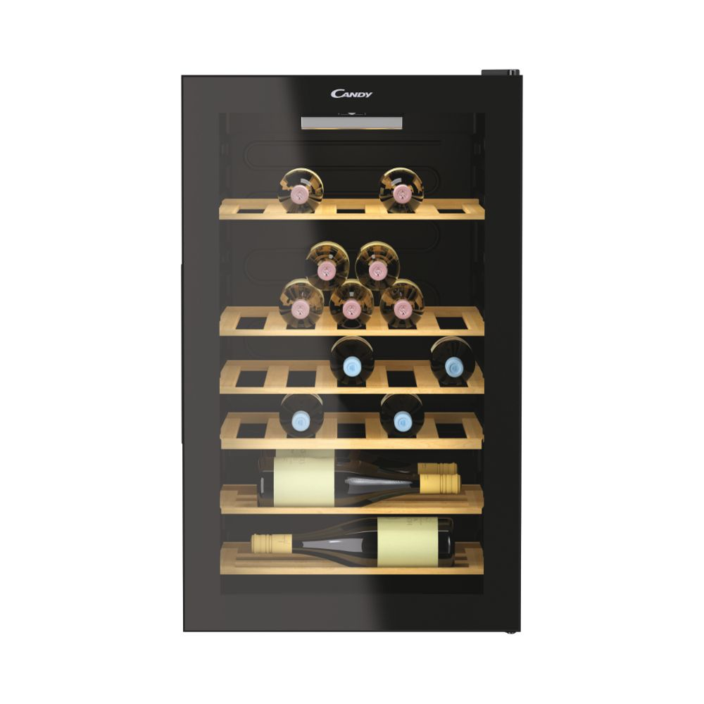 Image of Candy DiVino CWC 150 MH Cantinetta vino con compressore Libera installazione Nero 41 bottiglia/bottiglie