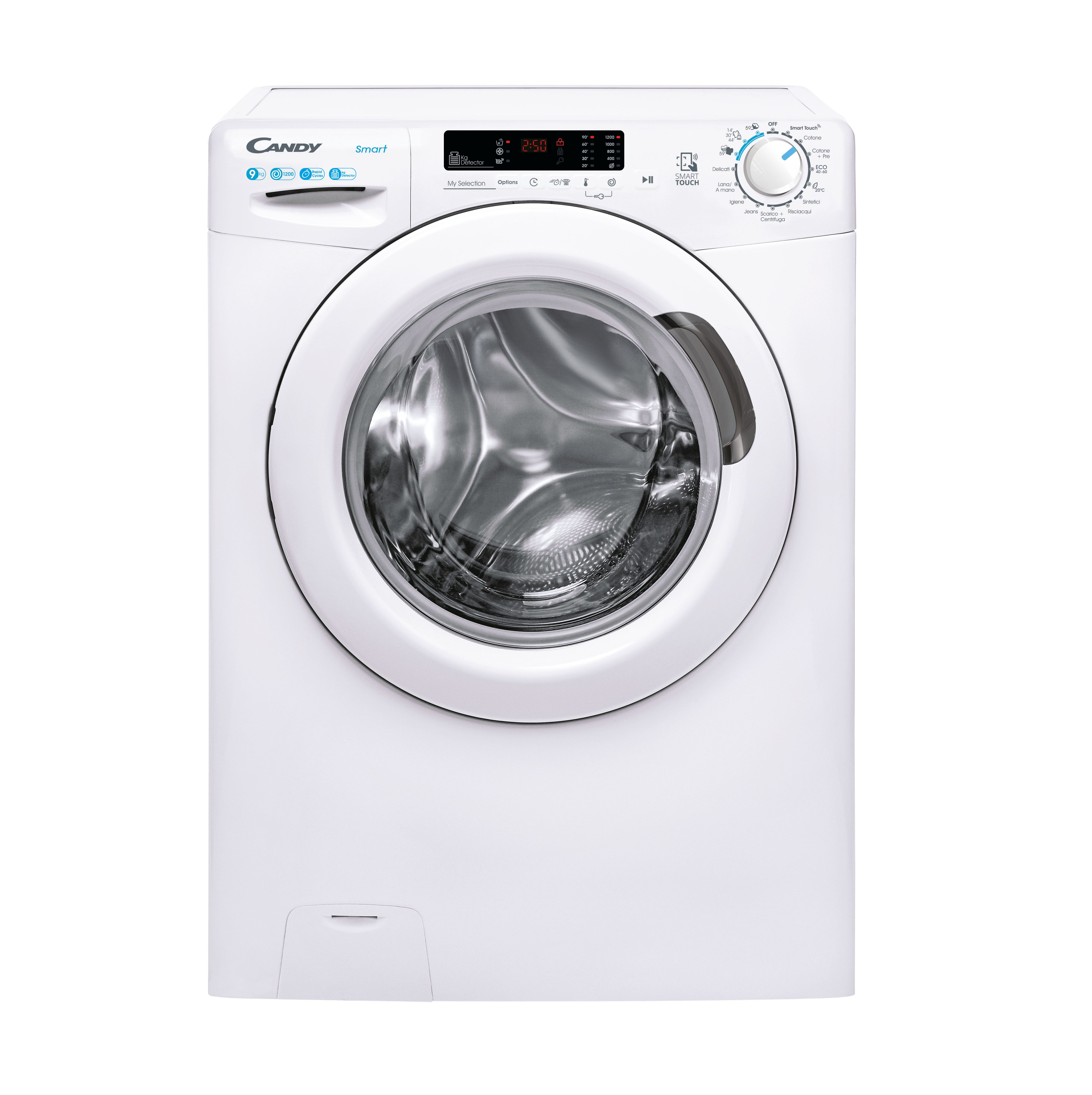 Image of Candy Smart CS1292DW4-11 lavatrice Caricamento frontale 9 kg 1200 Giri/min Bianco
