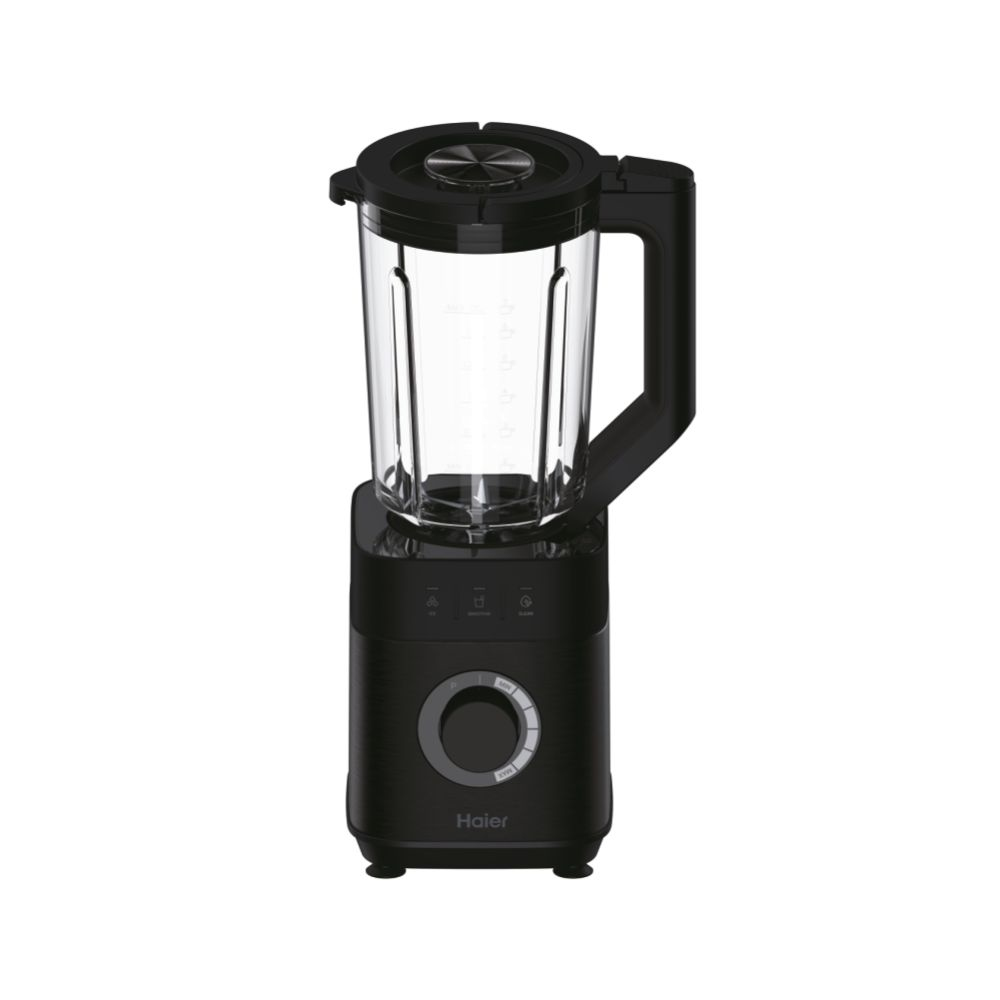 Haier Frullatore I-Master Serie 5 Obsidian Grey, 6 Lame In Acciaio Inox, Caraffa In Vetro Da 2 L, 3 Programmi Preimpostati, Personal Jug Incluso-image