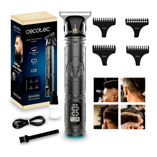 Regolabarba Cecotec 03380 PRECISIONCARE Samurai Grey