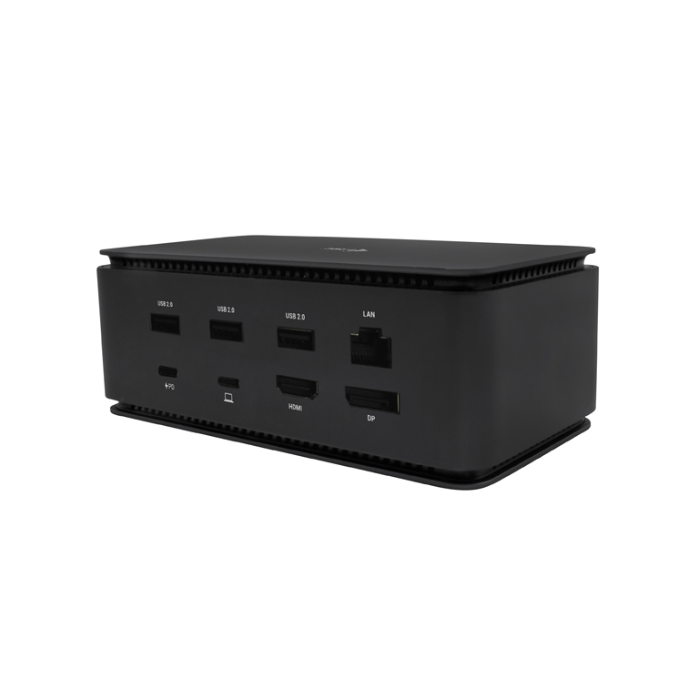 Image of i-tec Metal USB4 Docking station Dual 4K HDMI DP with Power Delivery 80 W + Universal Charger 100 W