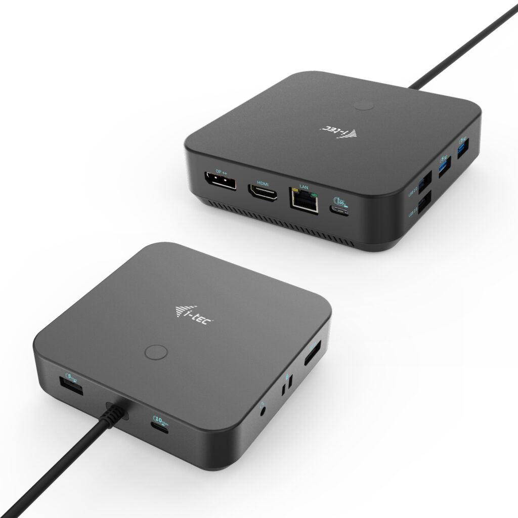 Image of i-tec USB-C HDMI Dual DP Docking Station with Power Delivery 100 W