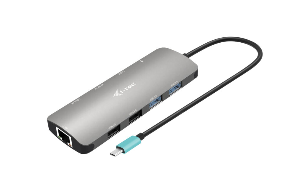 Image of i-tec USB-C Metal Nano 2x Display Docking Station + Power Delivery 100 W