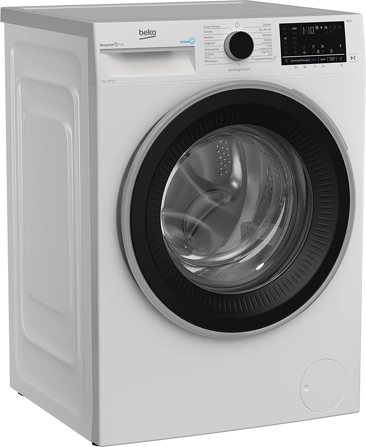 Image of Beko BWUS374S lavatrice Caricamento frontale 7 kg 1400 Giri/min Bianco