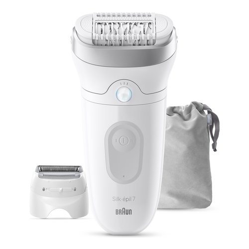 Epilatore Braun SILK EPIL 7 7 041 White e Silver