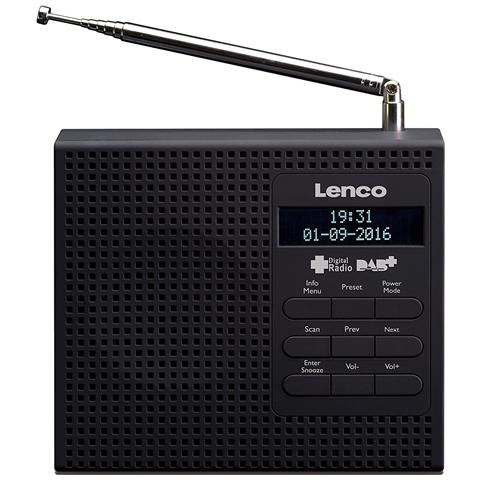 Image of Lenco PDR-020 radio Portatile Analogico e digitale Nero