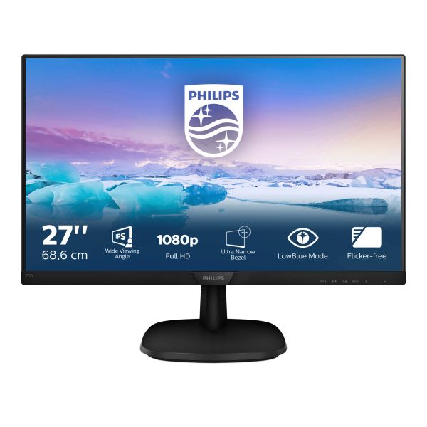 Image of Philips V Line Monitor LCD Full HD 273V7QDSB/00