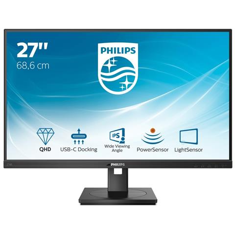 Image of Philips 276B1/00 Monitor PC 68,6 cm (27") 2560 x 1440 Pixel Full HD LED Nero