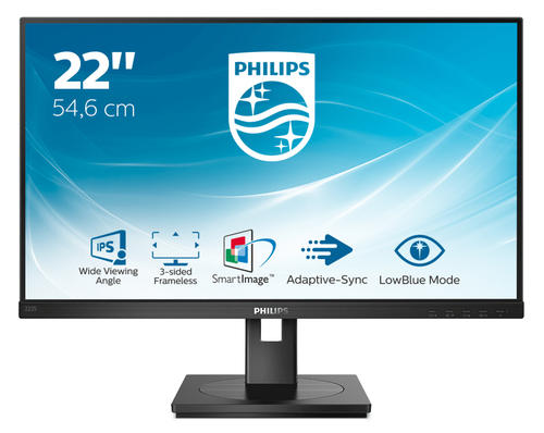 Image of Philips S Line 222S1AE/00 Monitor PC 54,6 cm (21.5") 1920 x 1080 Pixel Full HD LCD Nero