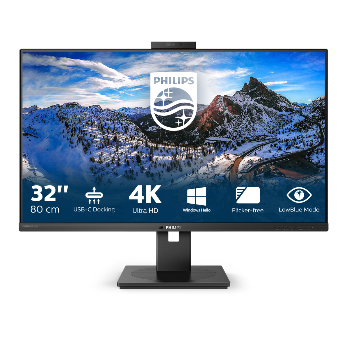 Image of Philips P Line 329P1H/00 LED display 80 cm (31.5") 3840 x 2160 Pixel 4K Ultra HD Nero