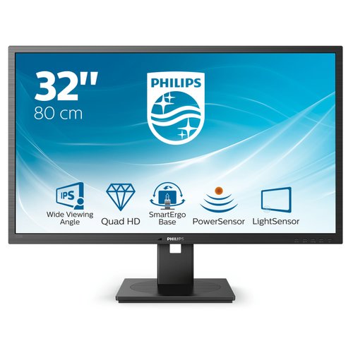 Image of Philips B Line 325B1L/00 Monitor PC 80 cm (31.5") 2560 x 1440 Pixel 2K Ultra HD LCD Nero