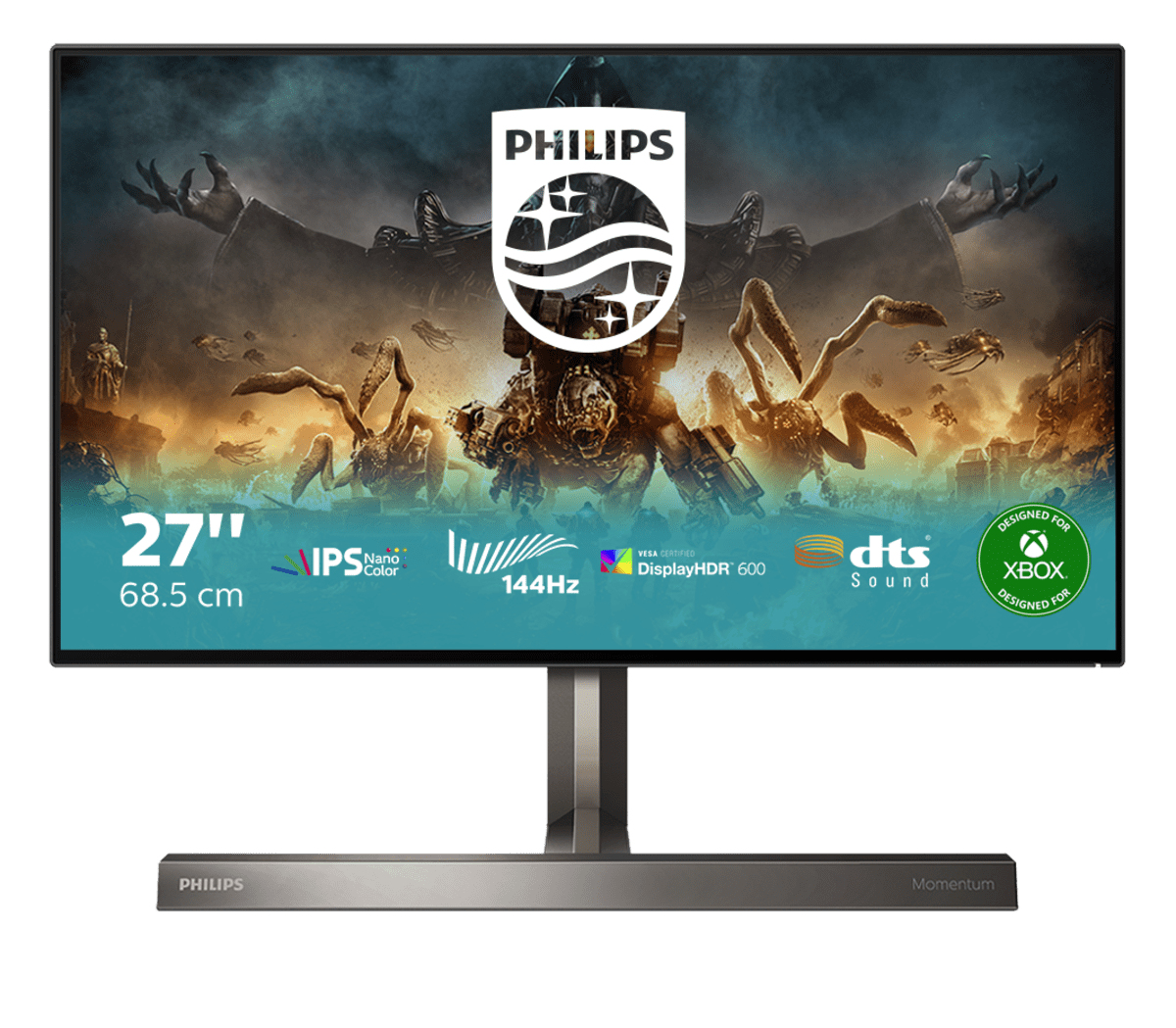 Image of Philips 279M1RV/00 LED display 68,6 cm (27") 3840 x 2160 Pixel 4K Ultra HD Nero