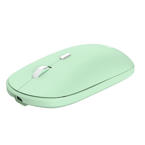 Image of Trust Lyra tastiera Mouse incluso RF senza fili + Bluetooth QWERTY Italiano Verde