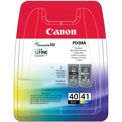 Image of Canon Cartuccia Inkjet Multipack PG-40/CL-41 C/M/Y