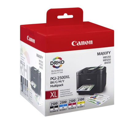Image of Canon Cartuccia Inkjet Multipack a resa elevata BK/C/M/Y PGI-2500XL