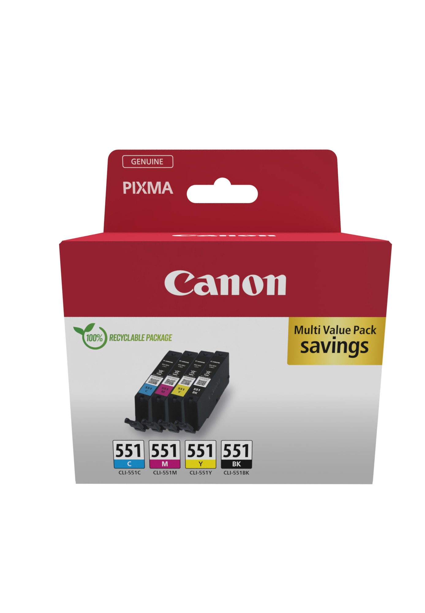 Canon 6509B016 cartuccia d'inchiostro 4 pz