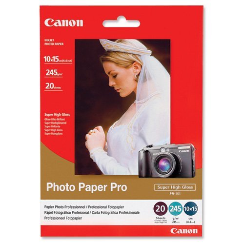 Image of Canon PR-101 Photo Paper (25 Units) carta fotografica