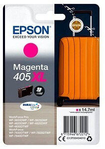 Image of Epson Singlepack Magenta 405XL DURABrite Ultra Ink