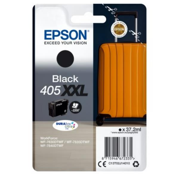 Image of Epson Singlepack Black 405XXL DURABrite Ultra Ink