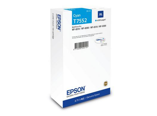 Image of Epson C13T75524N cartuccia Inkjet 1 pz Compatibile Resa elevata (XL) Ciano