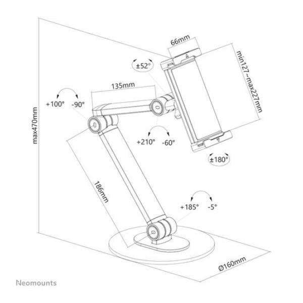 Image of Neomounts Supporto per tablet